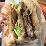 good mellows - バーガーのレイヤー