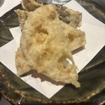 天ぷら新宿つな八 パルコヤ上野店 - れんこんと舞茸。