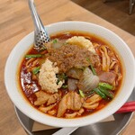 MARU喜 - 料理写真:スタミナラーメン　辛