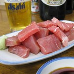 すき焼･鍋物 なべや - 鮪のすきみ　＠280