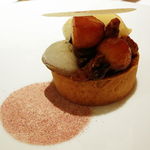 リベルテ・ア・ターブル・ド・タケダ - リンゴのタルト ミルクアイス