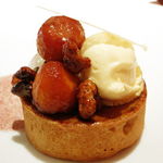 リベルテ・ア・ターブル・ド・タケダ - リンゴのタルト ミルクアイス