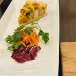 黒船亭 - 季節野菜のキッシュ