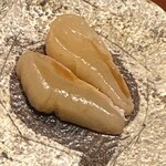 日本橋 蕎ノ字 - 真珠貝　お刺身