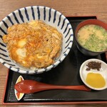 穂のか食堂 - カツ丼（みそ汁、お新香付き）