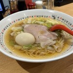 どうとんぼり 神座 - 料理写真:煮玉子ラーメン