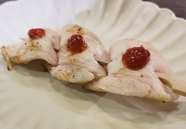 鶏むねハム炙り 梅肉