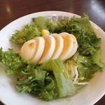 CoCo壱番屋 - 料理写真:サラダは大事。けどコスト高い。