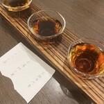 四川 郷土菜 シャンバァロウ - 紹興酒飲み比べ