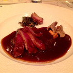 銀座 レカン - 新潟産青首鴨のロティ　サルミソース