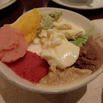 インペリアルバイキング サール - 無理いって全種類盛りつけてもらったジェラード(2014/12)