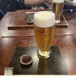 よし房 凛 - ビールと蕎麦味噌