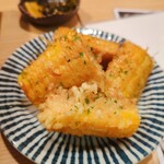 隠れ酒場Rojiura - とうもろこしの天ぷら