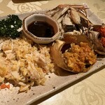 竹苑 - 黒酢に付けていただきます