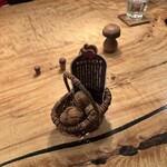 クルミドコーヒー - 胡桃を一つサービスで