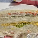 LAWSON+スリーエフ - 料理写真:ポテトたまごサンド