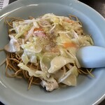 獅子林 - 料理写真:揚そばです