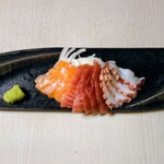 きやまち道場 - お造り3種盛