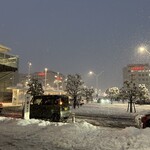 TABI BAR - 帰りの駅周辺。新潟駅なのに今年はこんな大雪でびっくり。