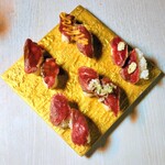 きやまち道場 - ローストビーフ寿司5種類