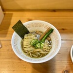 極麺 青二犀 - 朝倉山椒　1100円  チャーシューぬき