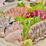 魚～ずまん - 刺身7点盛り