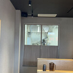 らーめん新山 - 奥に製麺室が確認出来ます