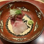 祇園 にしかわ - 造里物　　鮪　鯛