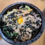 韓国ダイニングあんず - 石焼ビビンバ 　ヤケド注意！！