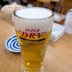 韓国ダイニングあんず - 生ビールはアサヒスーパードライ✩