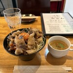 焼肉居酒屋みのわ - 自家製スタミナ丼