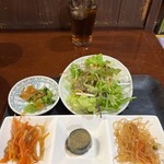 BIER REISE ’98 - 先出しとサラダ