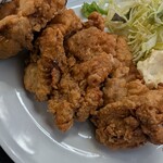 白龍ラーメン - デカ目のからあげ４つ
