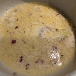 鴨出汁中華蕎麦 麺屋yoshiki - 名古屋コーチン細つけ麺（クリーミー）