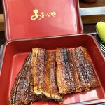 炭焼うなぎ あおいや - 徳うな重の別添えうなぎ