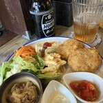 居酒屋もくもく - ミルフィーユカツ、他