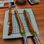 揚八 - アスパラの豚肉巻