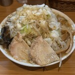 ぽっぽっ屋 水道橋店 - 味噌らーめん（野菜多め・玉ねぎ多め・濃厚旨み背脂）