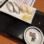 がってん食堂 大島屋 狭山店 - 追加のコハダ、つぶ貝