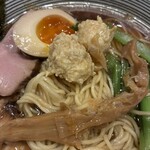 らーめん 一夢庵 - 埋もれていた具材