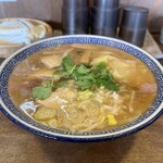 マル寛そばや - うすくち醤油､雲のワンタン中華そば
