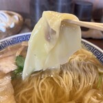 マル寛そばや - ワンタン