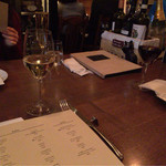 トラットリアチッチョ - それぞれのお酒で乾杯。