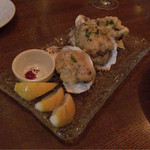 トラットリアチッチョ - オイスターエルベフリット（一つ450円税込）