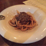 トラットリアチッチョ - 手打ちパスタ・ピチ　猪のラグソース（1450円税込）