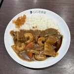 CoCo壱番屋 - グランドマザーカレー （1辛、150グラム）、ハーフエビにこみ