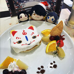 アニメイトカフェ 天王寺店 - こんのすけケーキ