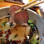 麺家 たけ田 - 豚レアチャー