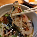 麺家 たけ田 - 鶏胸チャー焼き目側