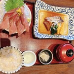 やまと食堂 - ブリづくし定食です